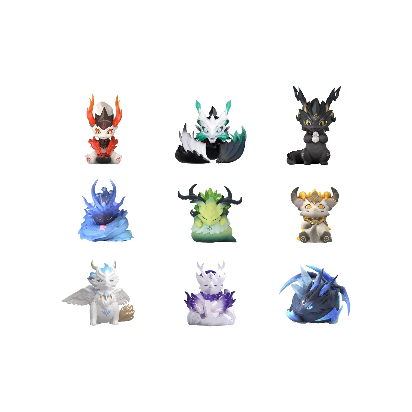 MoYu Горы и моря Administration с Драконом Вечеринка Дракон Коллекция Слепые коробки