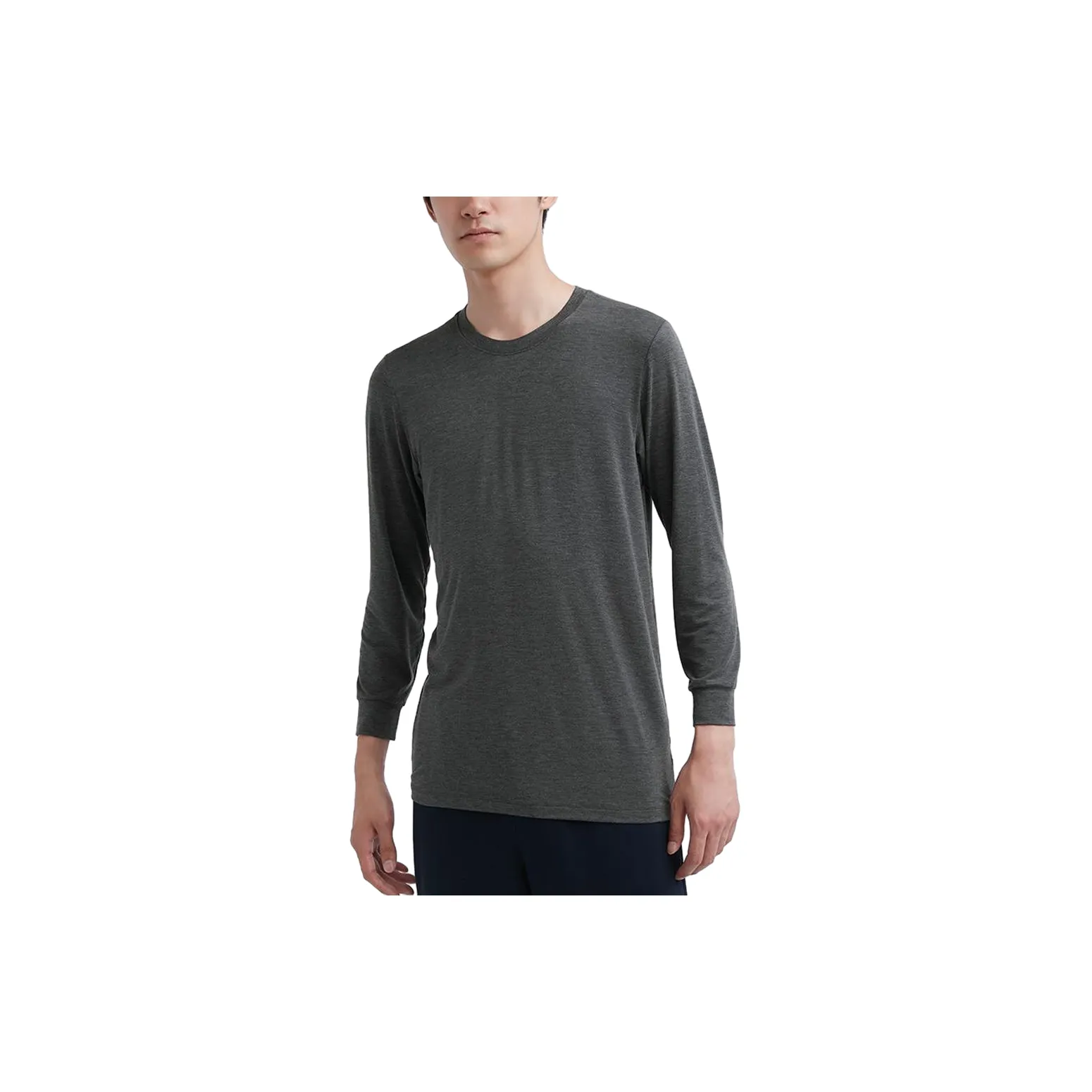UNIQLO Термический топ мужской Truffle серый