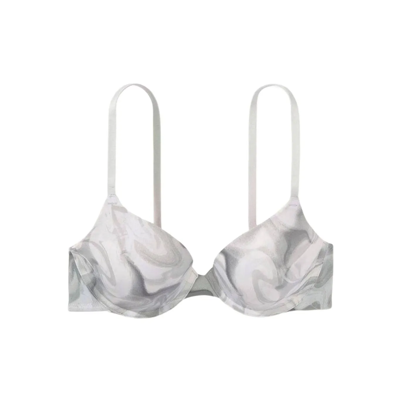 Victoria's Secret PINK Girlish Bra Women's Gray Tie Dye