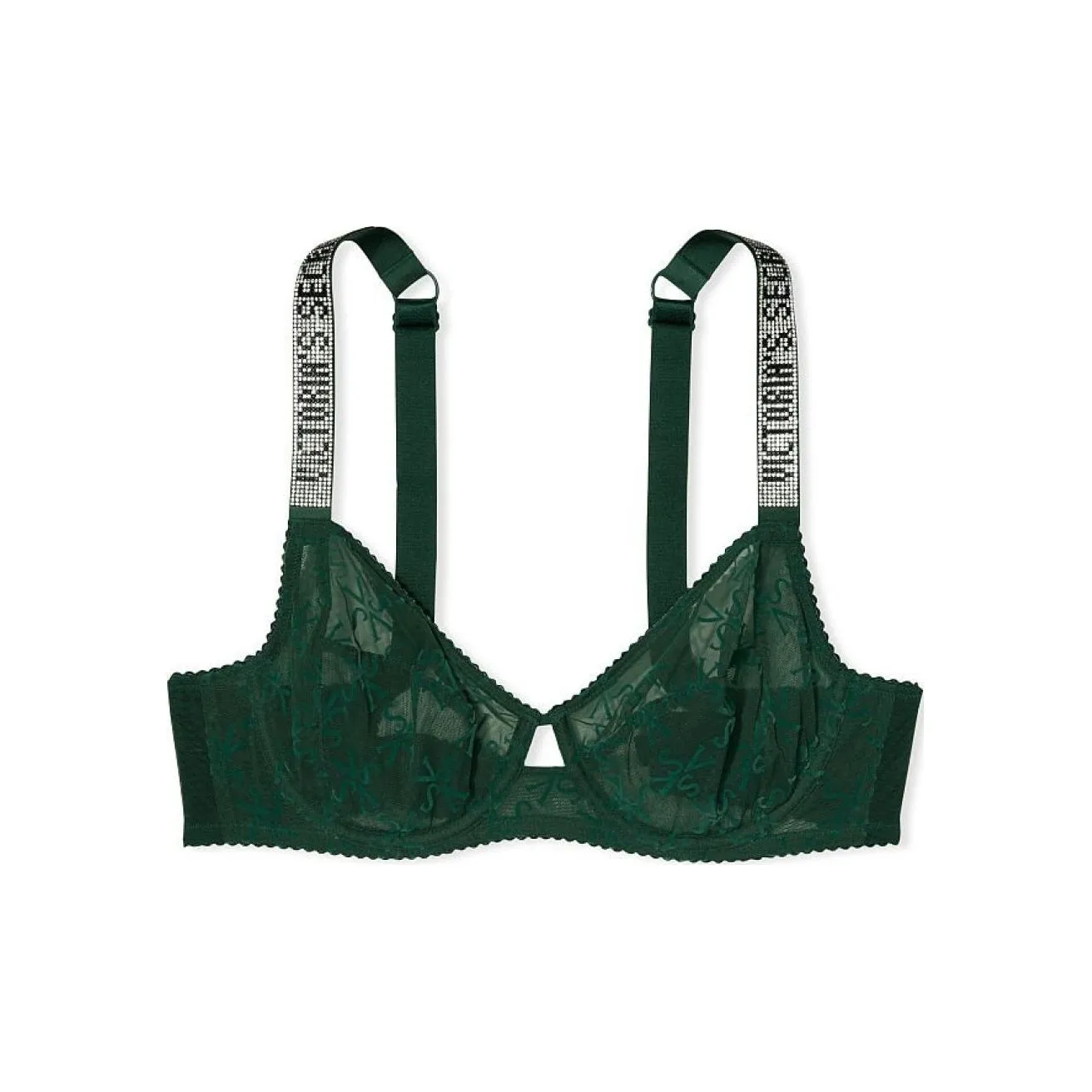 Бюстгальтер Victoria's Secret женский темно-зеленый