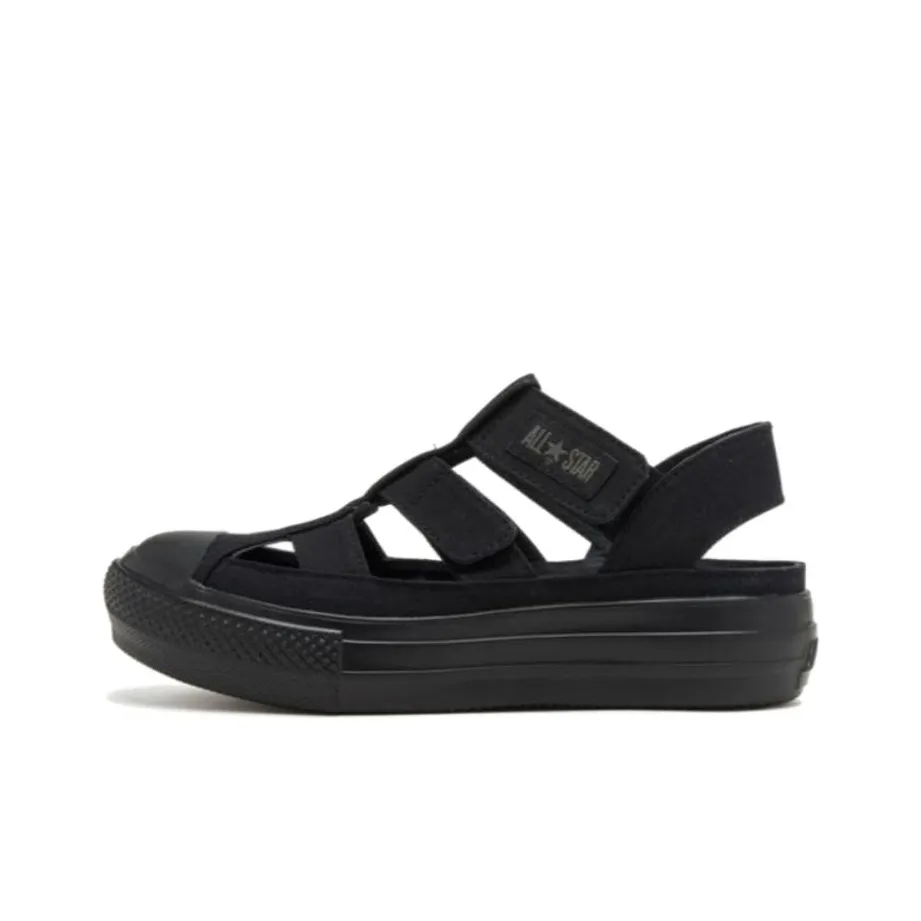 Converse All Star Light Beach Sandals Women's Black