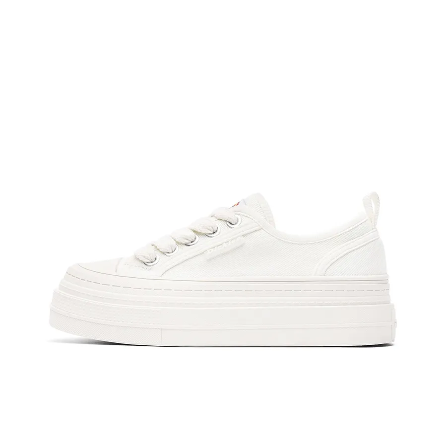 Dickies Low Top Canvas Shoes Women's Beige