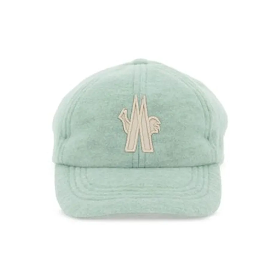 Moncler Grenoble Logo Embroidered Baseball Cap