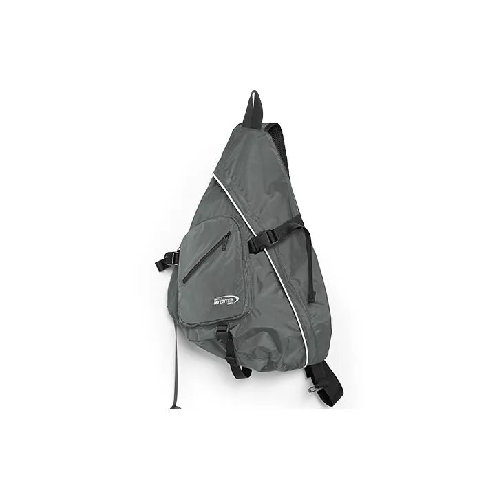 MYEDITION 23L Quiver Bag Hobo Bag Cycling Bag Crossbody Bag Outdoor Bag Polyester Brown/Black/Asphalt Gray Unisex