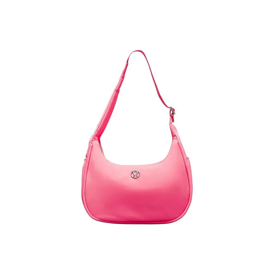 Lululemon Recycled Nylon Mixed With Recycled Polyester Handbag Shoulder Bag Regular Unisex Cherry Blossom Pink