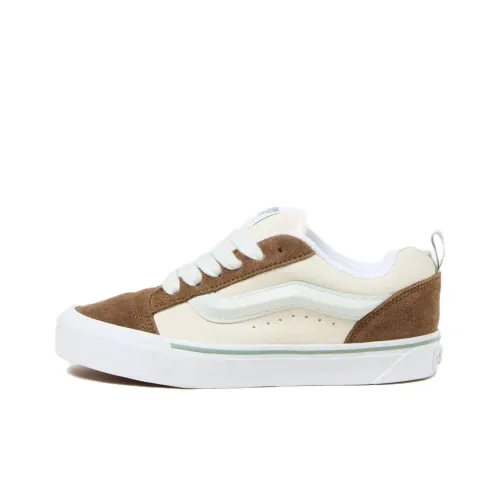 VANS Knu Skool Кроссовки для скейтбординга Низкие Желто-коричневые Унисекс