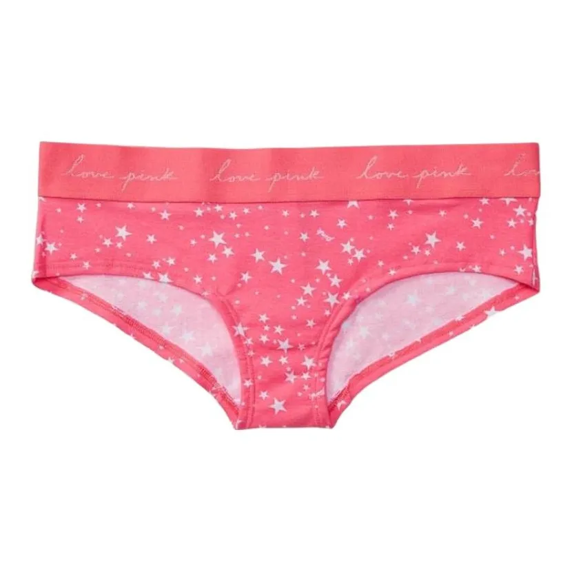 Victoria's Secret Женское нижнее белье 1 упаковка оранжевый розовый сердечная форма цветочный