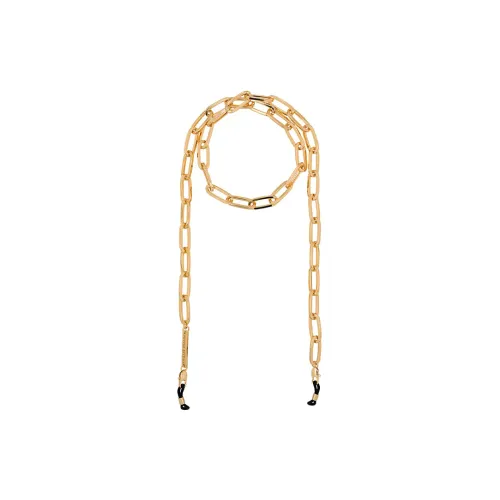 Frame Chain 18K Золотой Покрытый Латунный Цепи для Очков Женские
