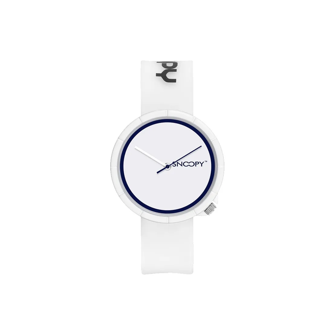 SNOOPY Кварцевый механизм Мужские часы 39мм*39мм*8,8мм Белый