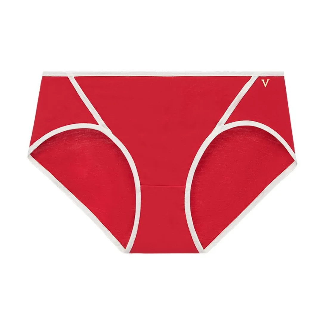 Victoria's Secret Трусики-бикини Женские 1 Пачка Винтажный Красный