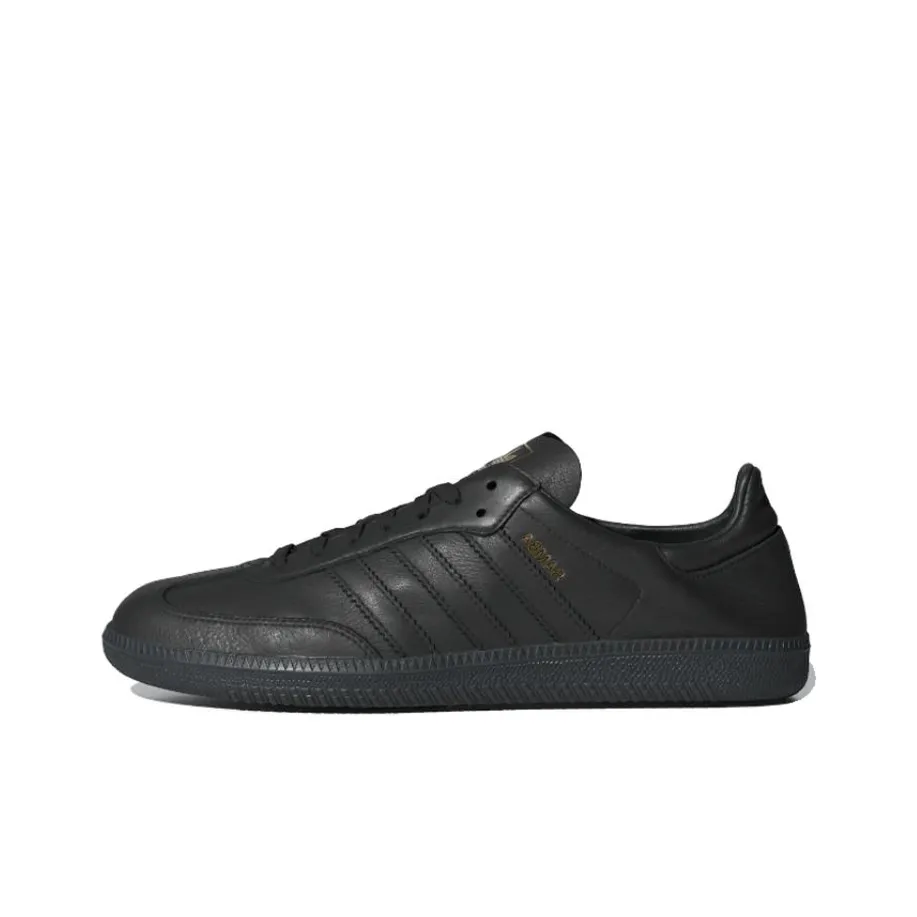 Adidas Originals SAMBA DECON Износостойкий и Легкий Низкий Топ Кроссовки для скейтбординга Унисекс Черный