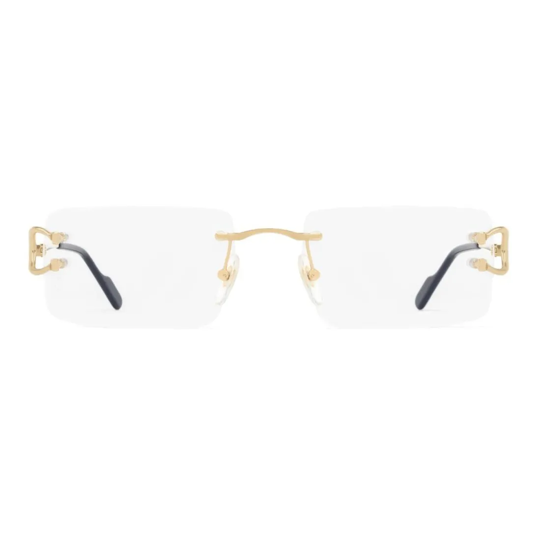 Cartier Rimless Rectangle frame Glasses