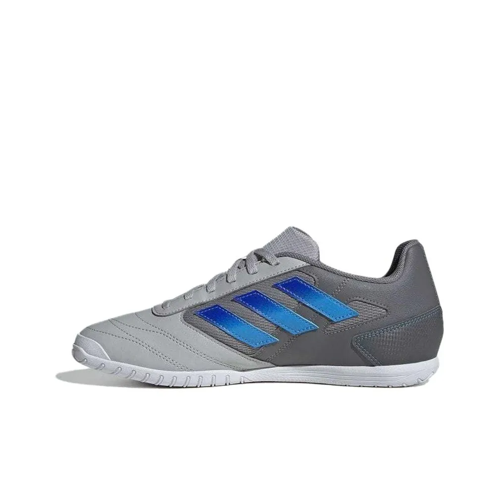 Adidas Super Sala II Abrasion Resistant Breathable Soccer Shoes Men's Gray