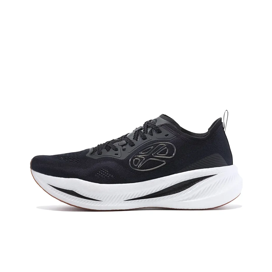 BMAI Carbon FLY Shock Absorbers Slip Resistant, Abrasion Resistant, Breathable Low Top Running Shoes Men's Black Brown