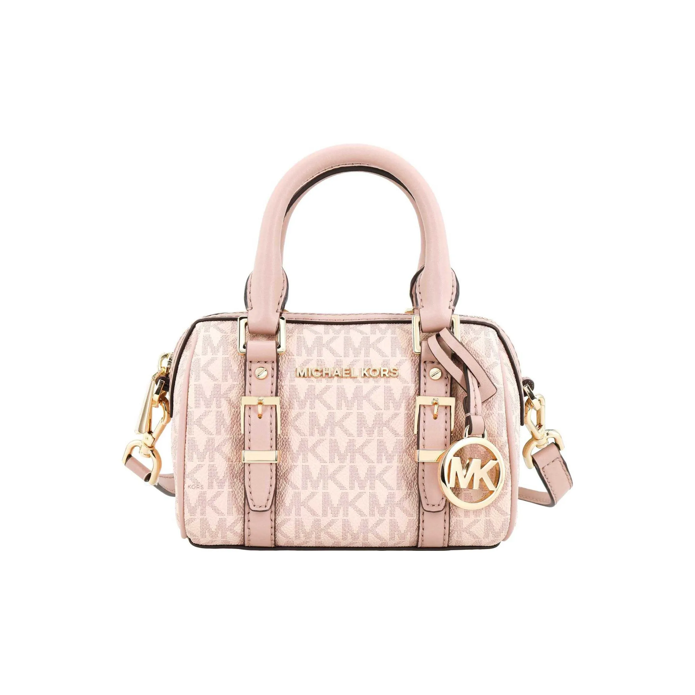 MICHAEL KORS Bedford Покрытый холст с кожаными вставками цветовая схема Бостон сумка сумка через плечо сумка на плечо