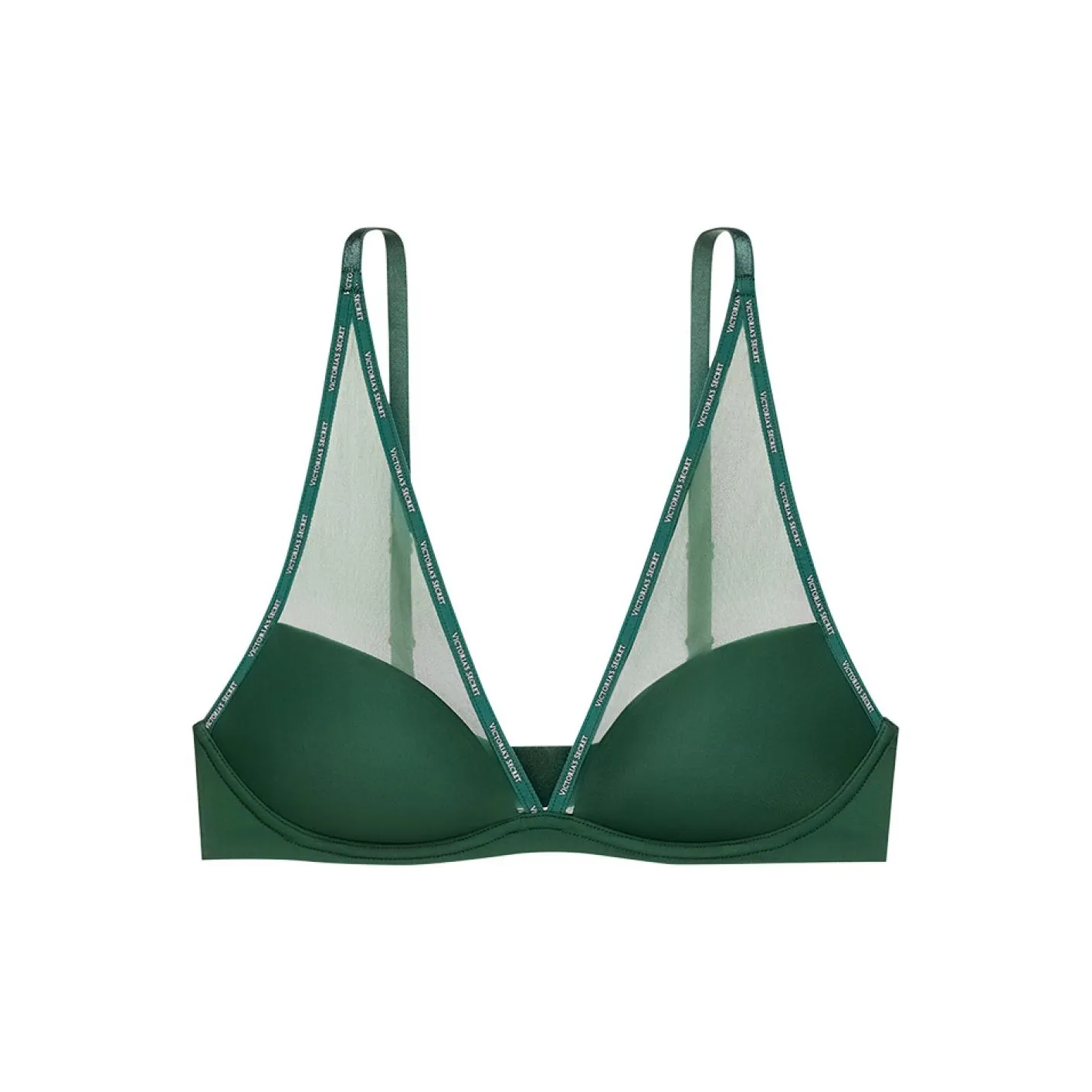Бюстгальтер Victoria's Secret женский темно-зеленый