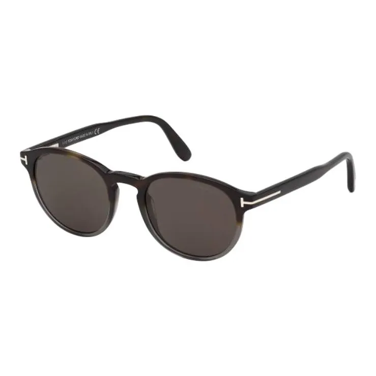 TOM FORD Eyewear Dante Oval Frame Sunglasses