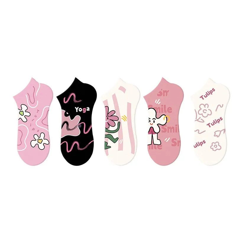 RUMEE FOR No Show Носки Унисекс 5 пар