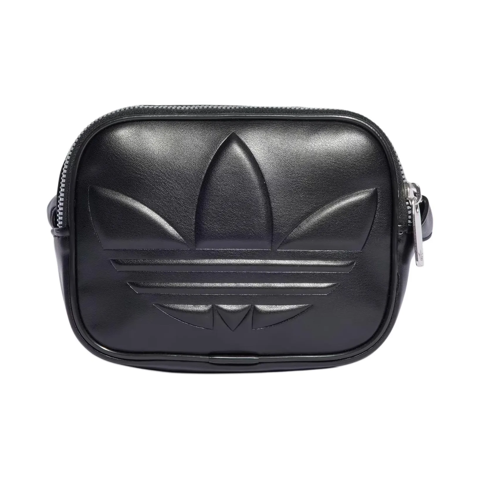 Adidas Originals Polyurethane Artificial Leather Shoulder Bag Crossbody Bag Mini Women's Black