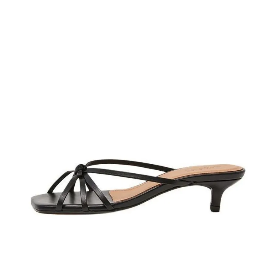 FLATTERED Slide Slippers 3.5cm Women's Black