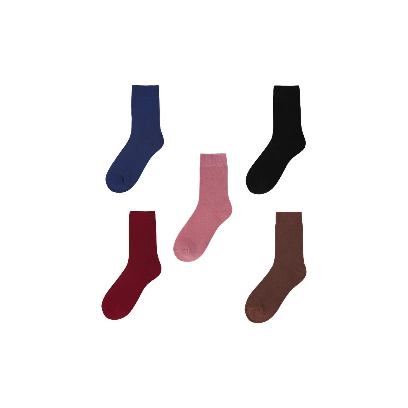 Pan Shijia Носки Crew Женские упаковка из 5 пар