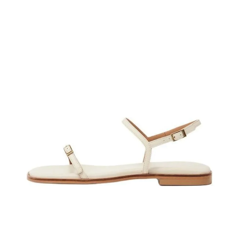 FLATTERED One Ремень Сандалии 1см Женские Белые