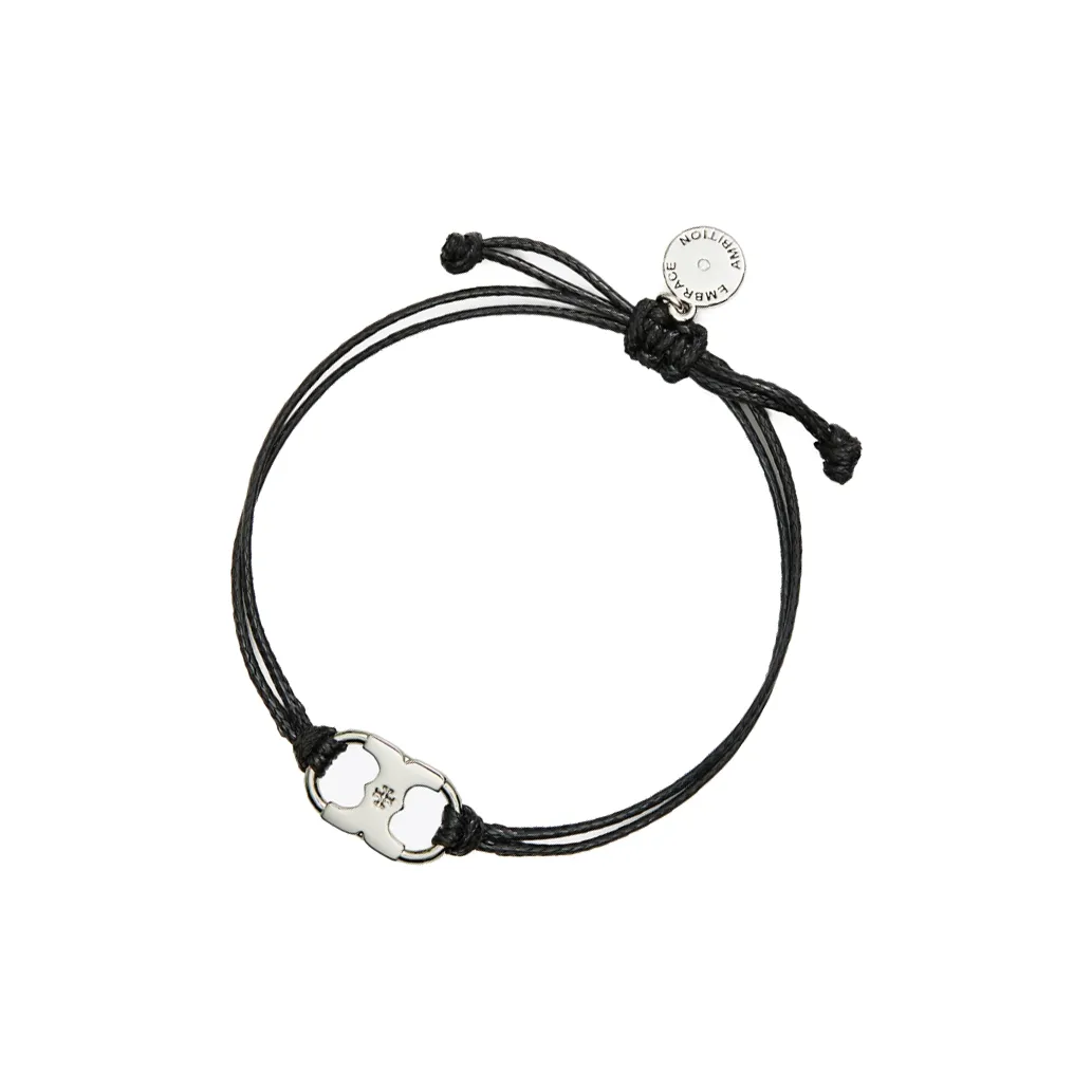 TORY BURCH Brass Bracelets Women's Black