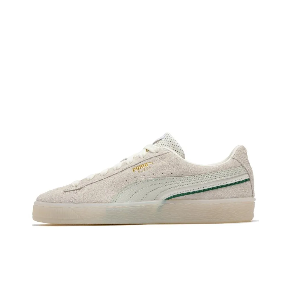 PUMA Suede OG CLASSICS Устойчивые к истиранию Дышащие Низкие Кроссовки для скейтбординга Мужские Бежевые