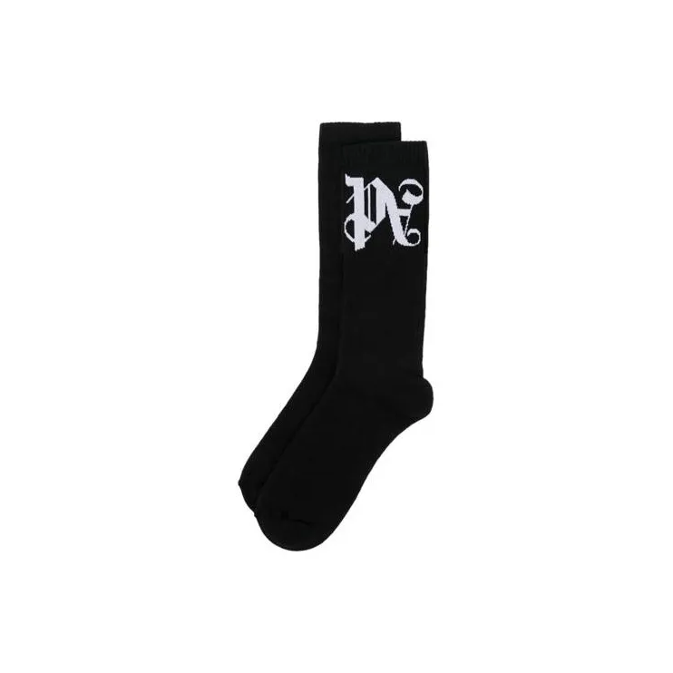 PALM ANGELS Monogram jacquard Socks