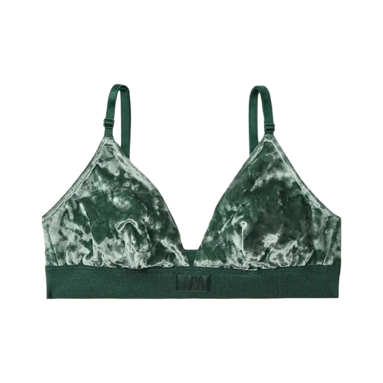 Victoria's Secret Бюстгальтер Женский Сатиновый Зеленый