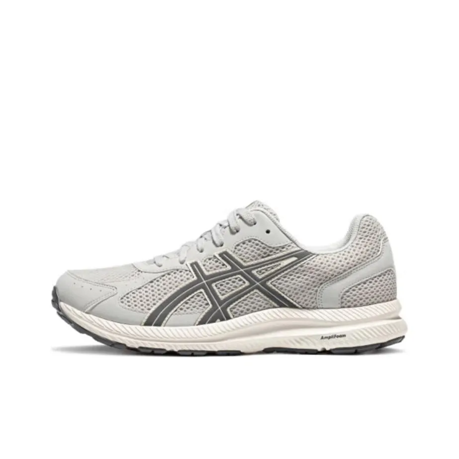 Asics Gel Contend 7 Abrasion Resistant Coverage Breathable Low Top Running Shoes Men's Gray