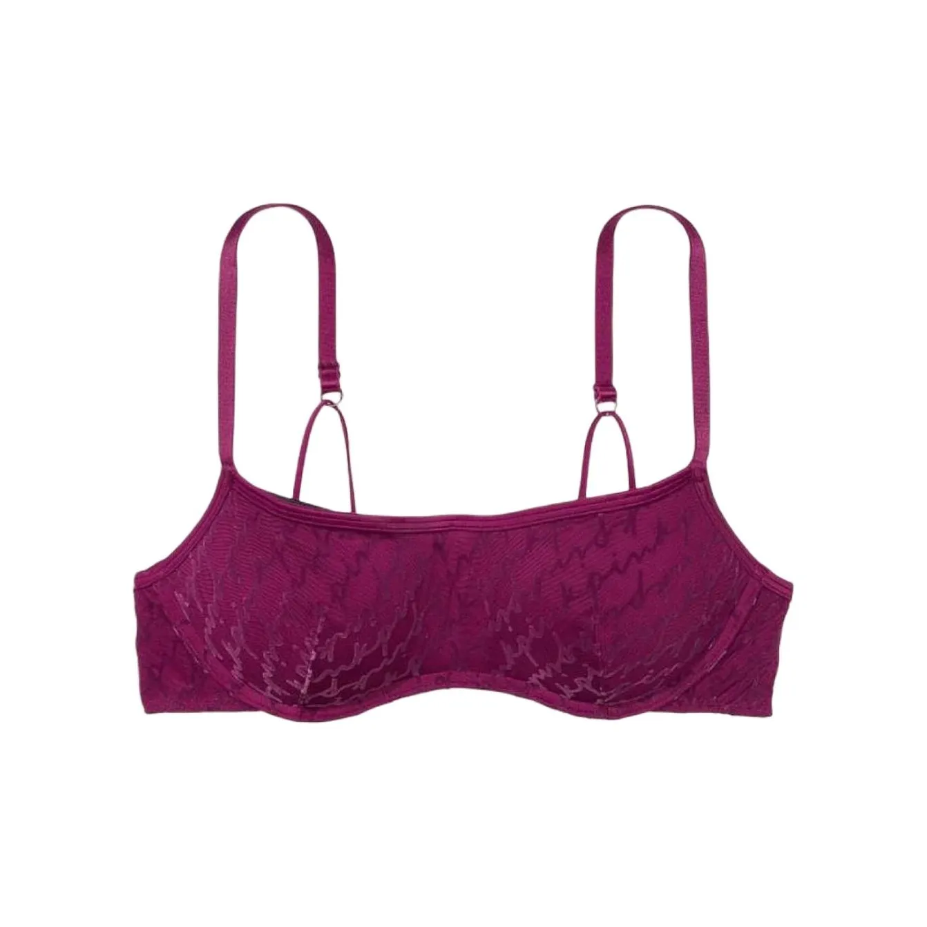 Бюстгальтер Victoria's Secret женский ягодно-фиолетовый