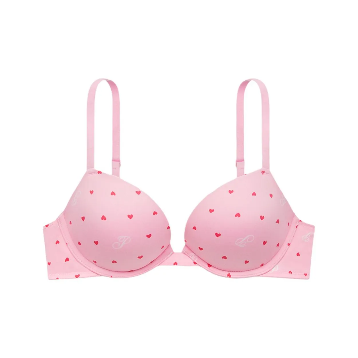 Victoria's Secret Bra Women's Pink Heart Print