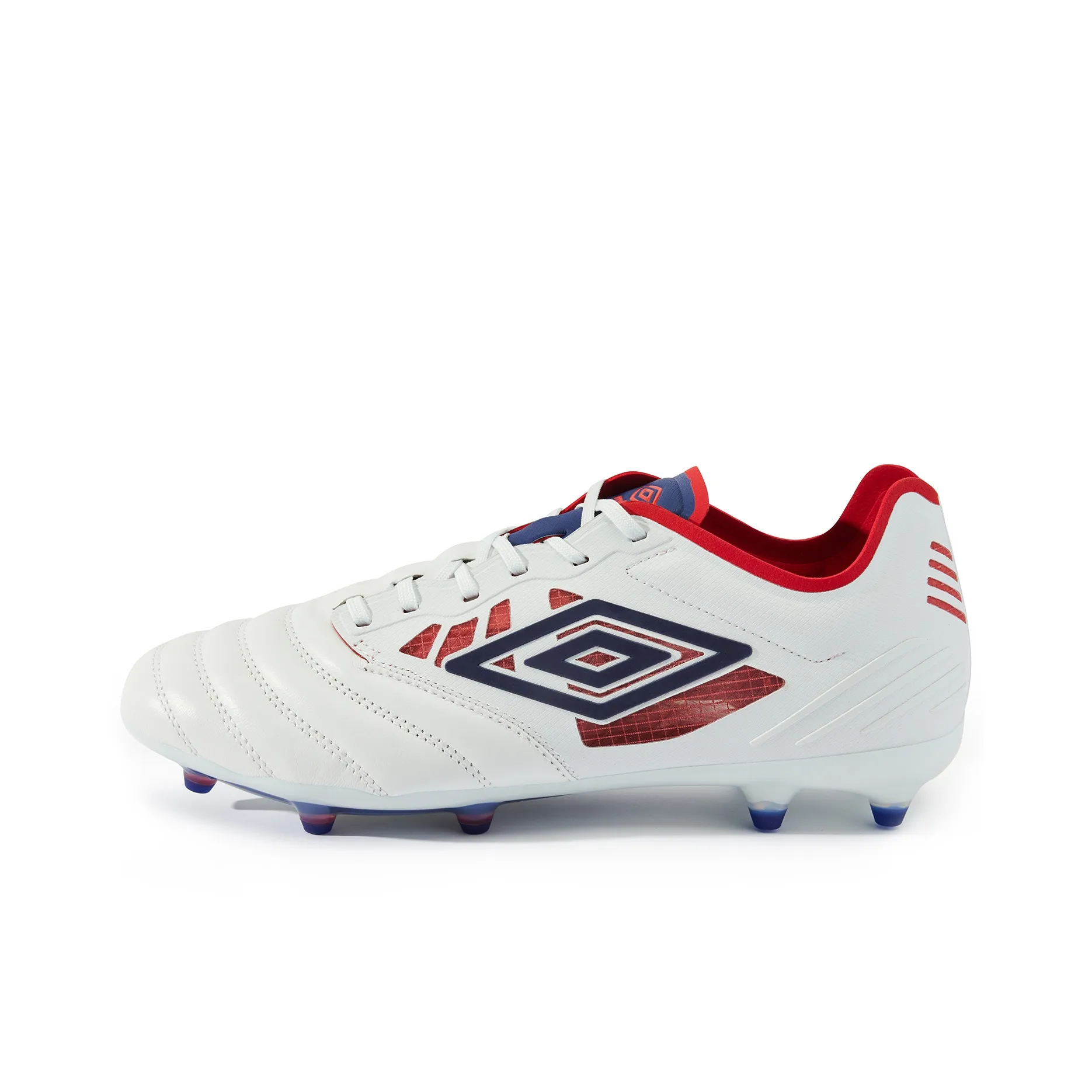 Umbro Футбольные бутсы Низкие Umbro Белый/Усадебно-синий/Рококо-красный Мужской