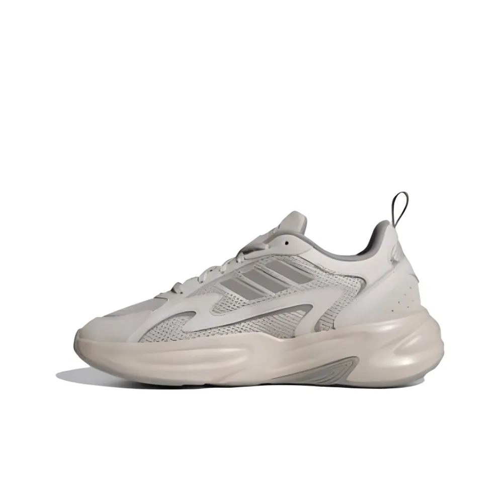 Adidas Ozwave Low Топ Толстая подошва Кроссовки Унисекс Серый