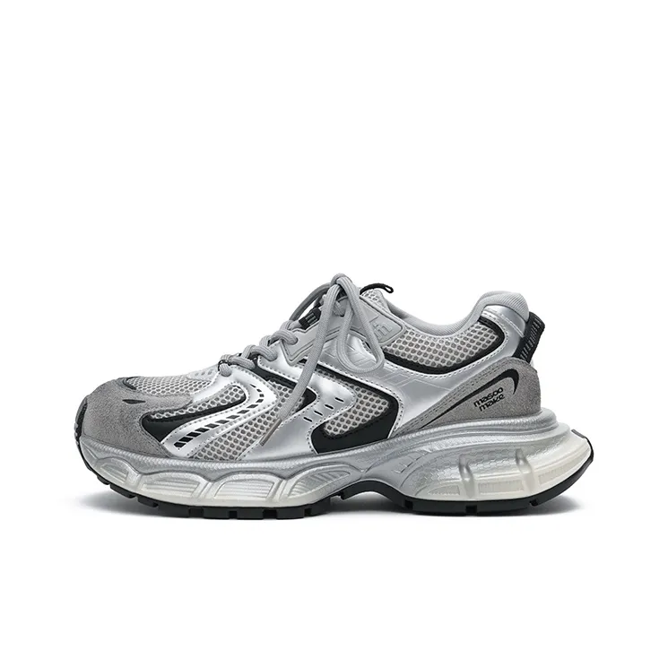 MASOOMAKE Wear Resistant Height Increasing Low Top Chunky Sneakers Women's