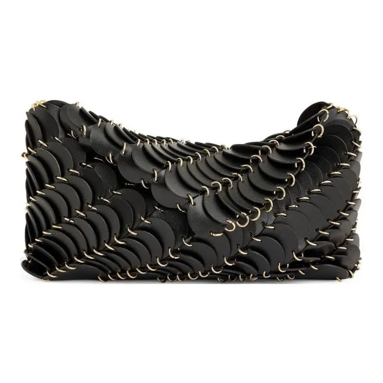 Paco Rabanne Panelled Chain Link Shoulder Bag