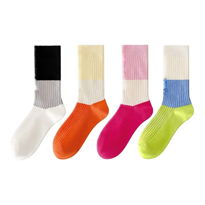 RUMEE FOR Носки Crew Унисекс упаковка из 4 пар смешанные цвета