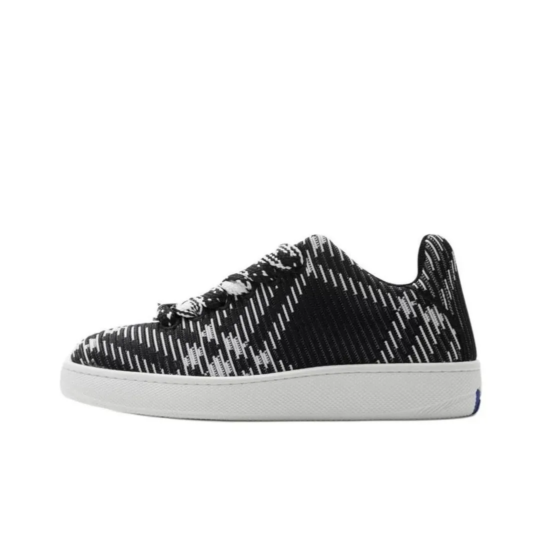 Burberry Check Knit Box Sneakers