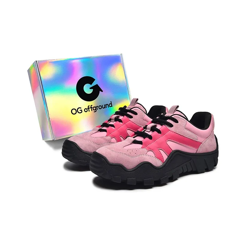 OG Offground Endless Mountains Breathable Lightweight Low Top Outdoor Shoes Women's Wilderness Flower Sea