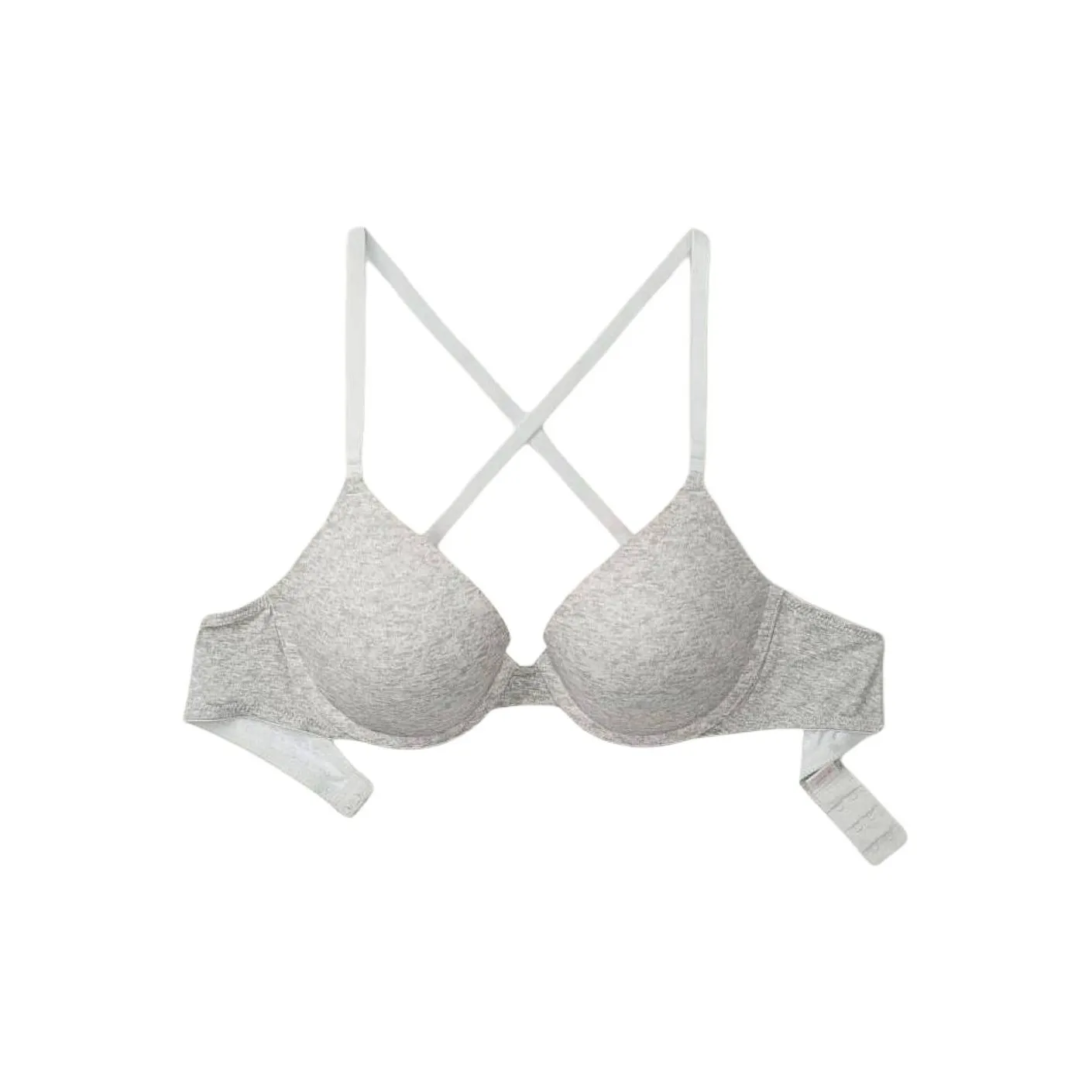 Victoria's Secret PINK 1690 Gathering Style WEAR EVERYWHERE PUSH-UP Bra Women's Heather Gray