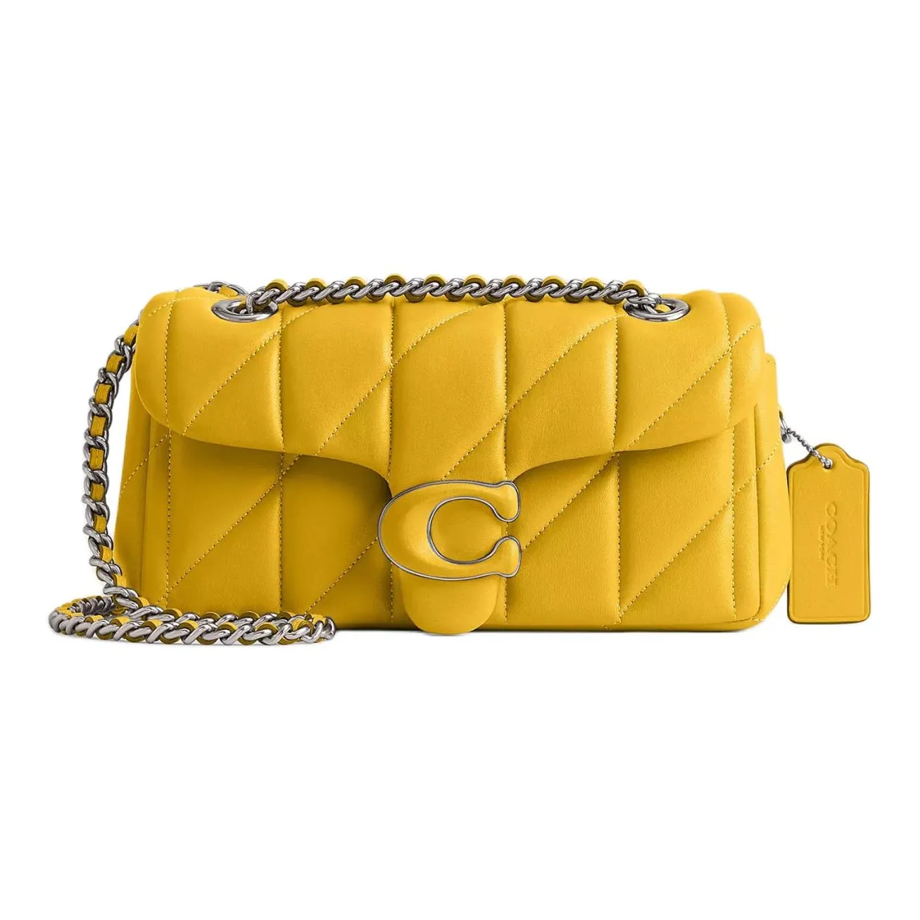 COACH Tabby Nappa Leather God Of Wine Bag, Portable Crossbody Bag, Shoulder Bag Small Size Women's