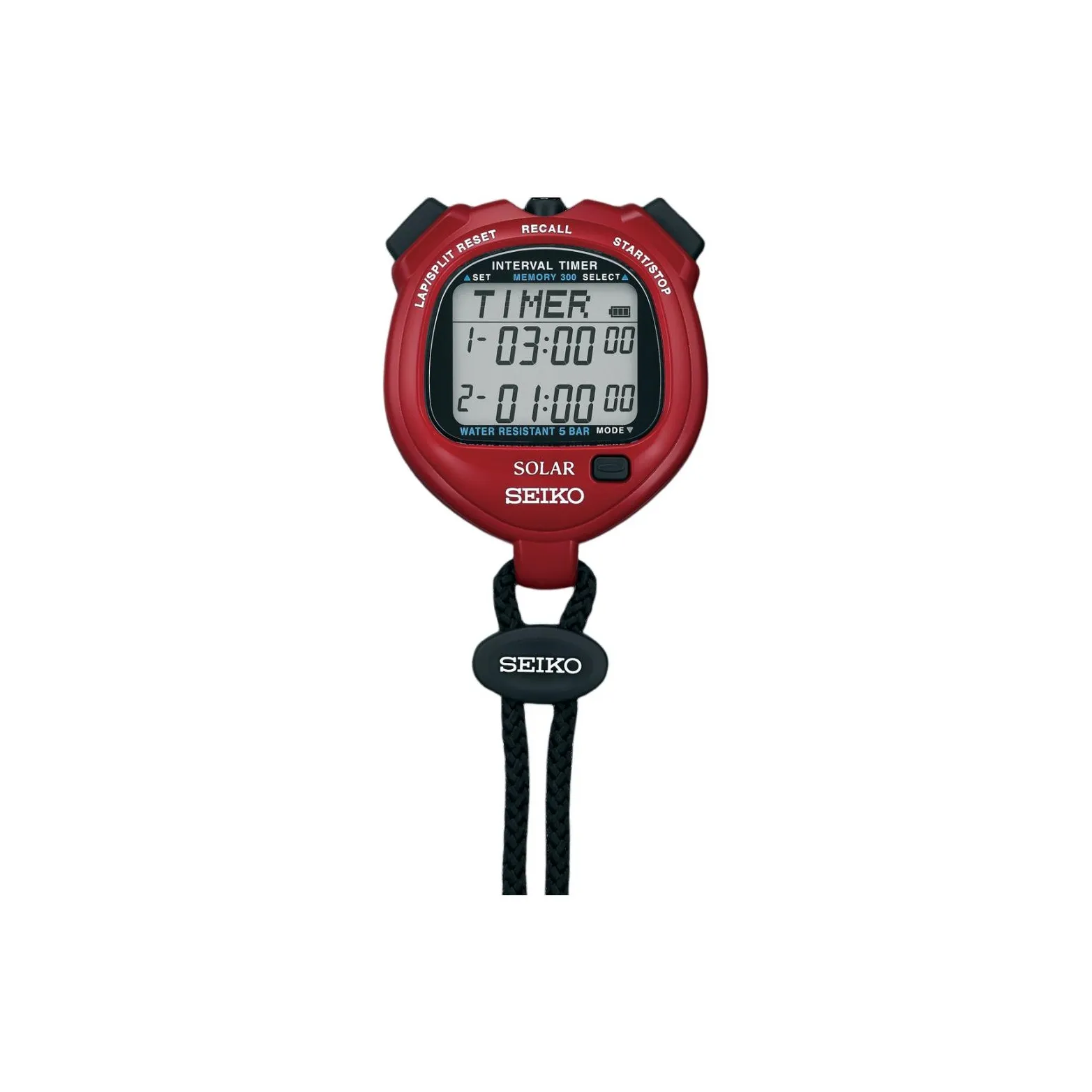 SEIKO Секундомер Солнечный Кварцевый механизм Унисекс