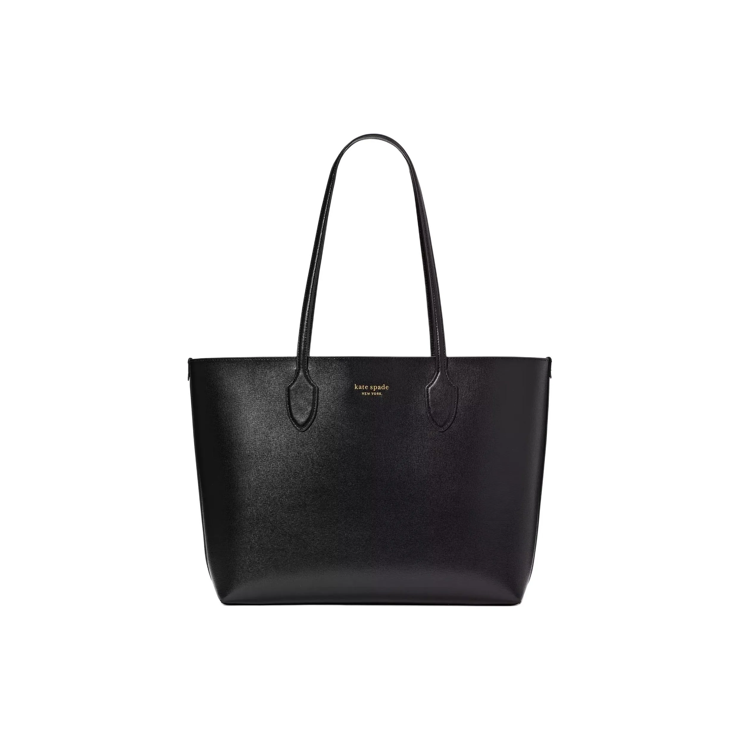 Kate Spade Saffiano Leather Tote Bag, Shopping Bag, Shoulder Bag, Handbag Tubas Women's Black