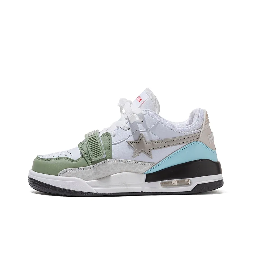 FUERSEN Устойчивые к истиранию амортизаторы Низкие Кроссовки для скейтбординга Унисекс