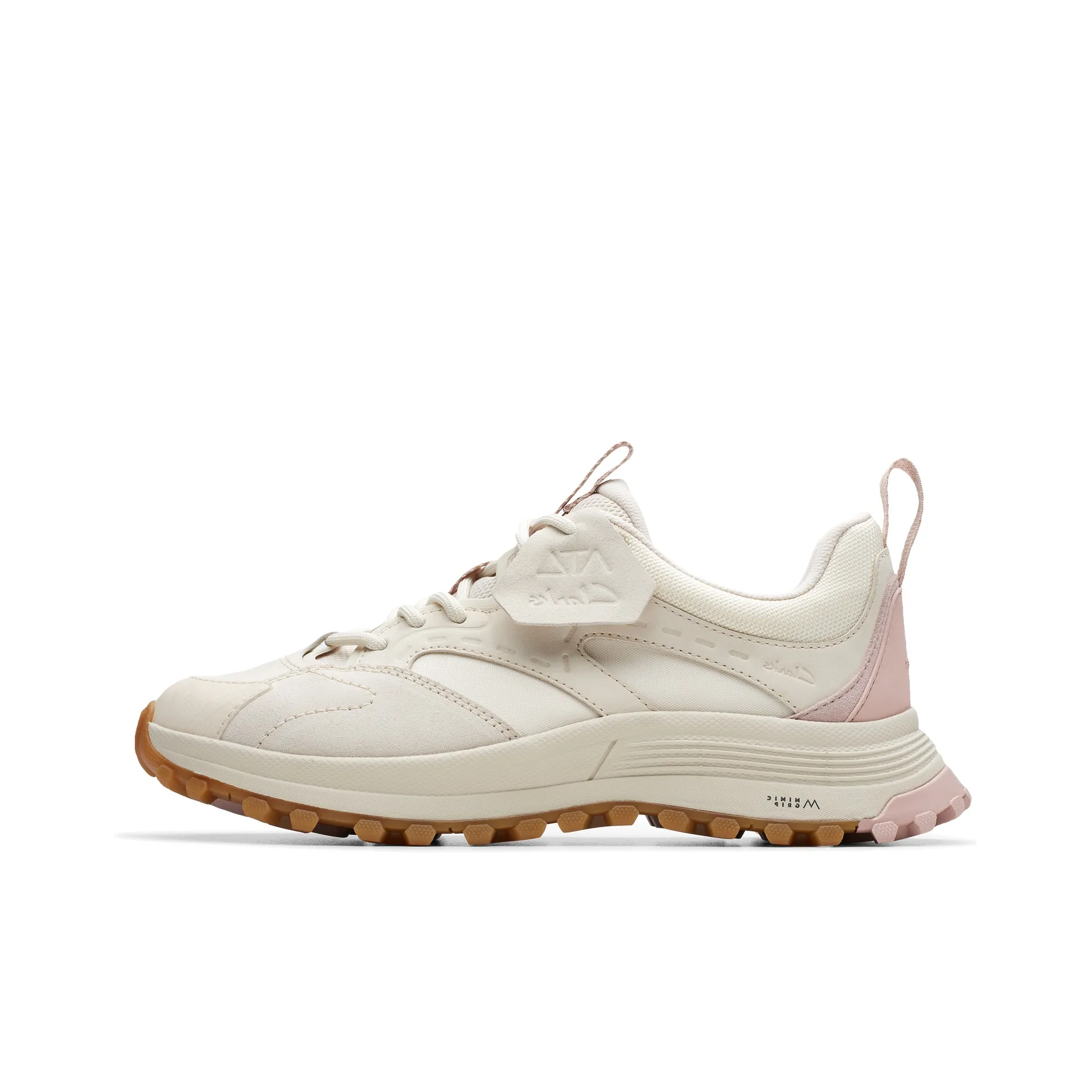 Clarks Waterproof And Breathable Low Top Outdoor Shoes Women's White