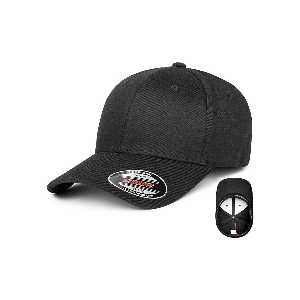 FLEXFIT Cotton Polyester Baseball Caps Unisex
