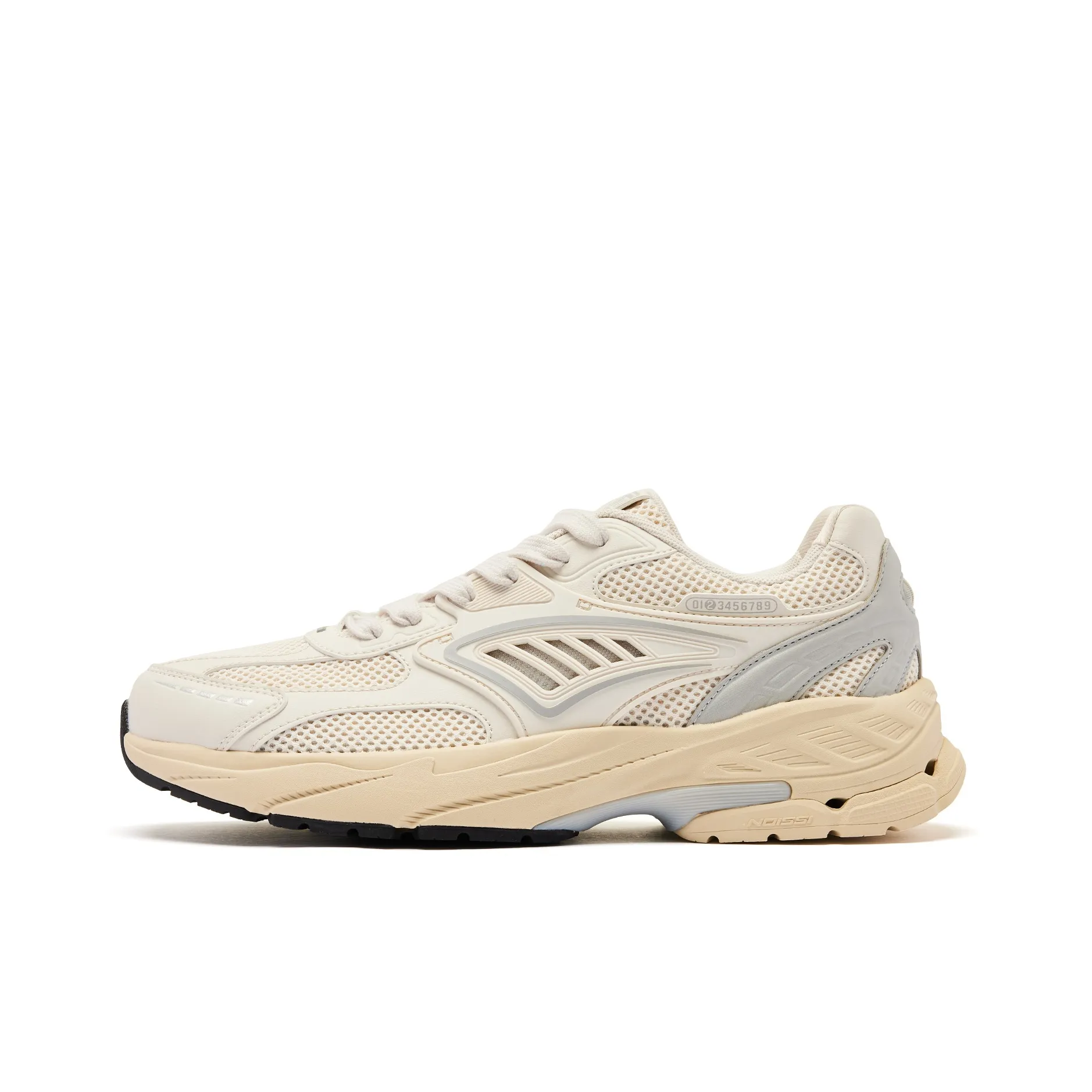 QIAODAN Kaiyuan 2.0 Wear-Resistant Low-Top Running EQT Shoes Men's Beige
