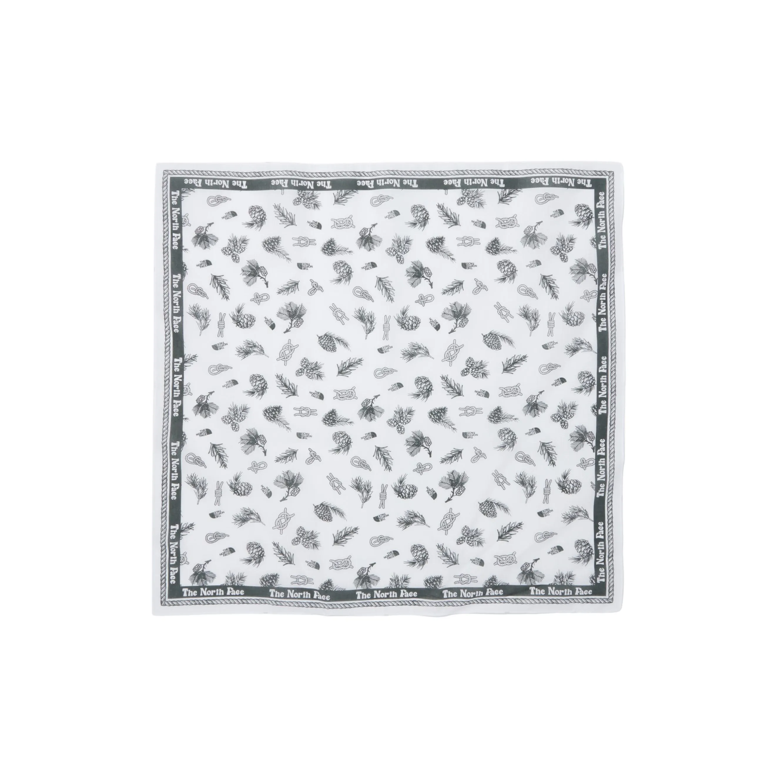 THE NORTH FACE Вязаные шарфы унисекс белые