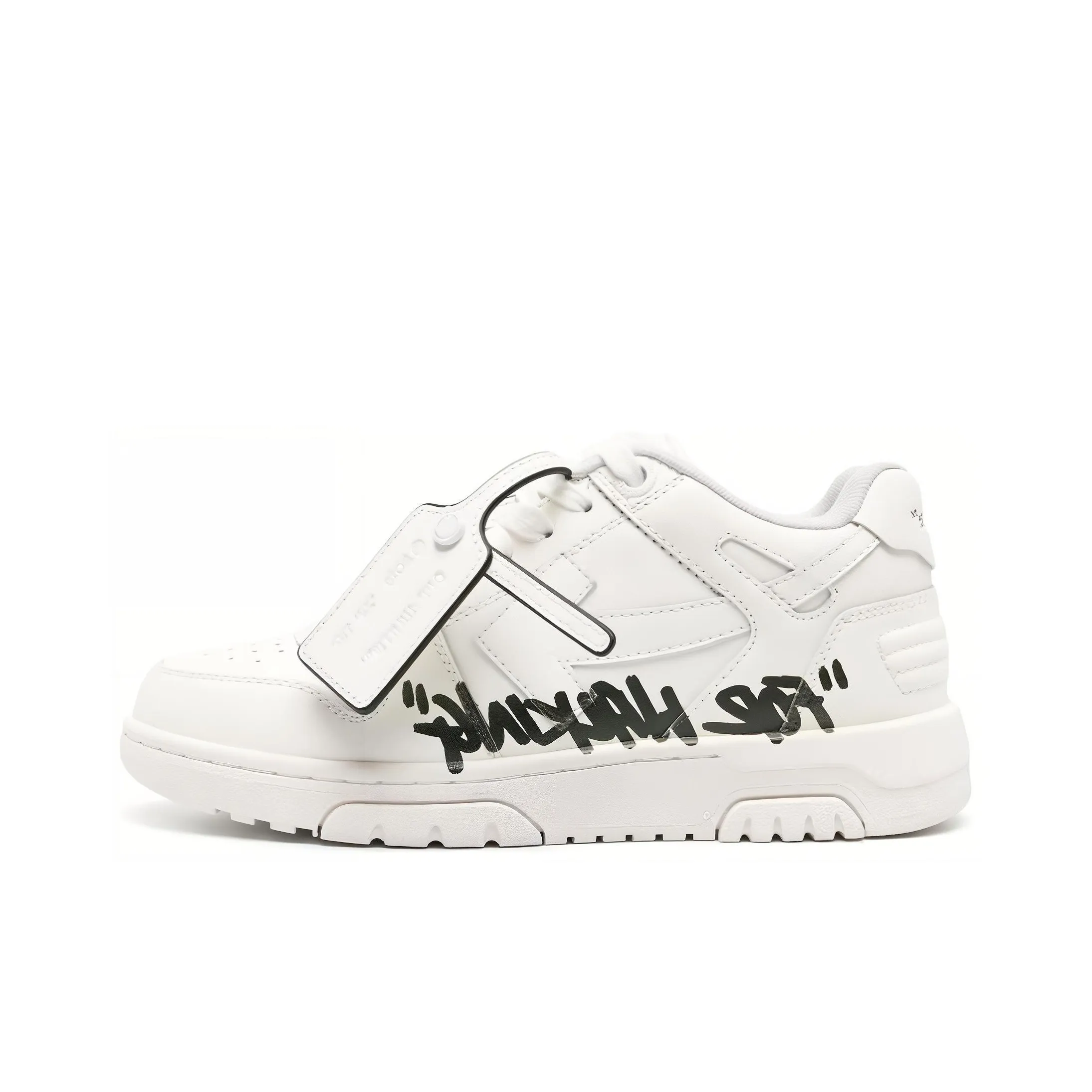 OFF WHITE Out Of Office Ooo For Walking White Black Women's